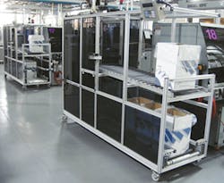 A clean-room conveying system from HFA A clean-room conveying system from HFA