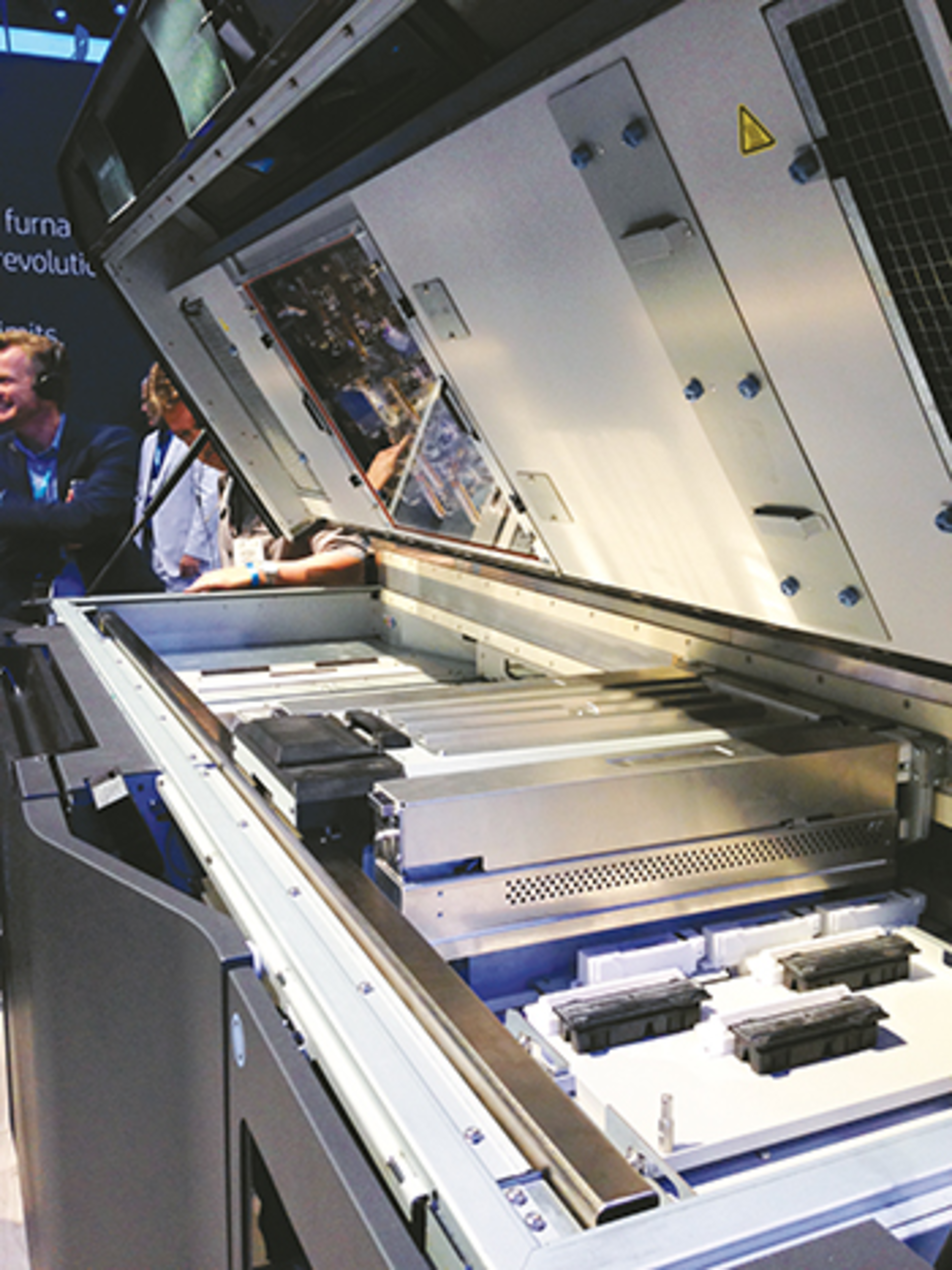 The Jet Fusion 3-D printer