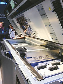 The Jet Fusion 3-D printer The Jet Fusion 3-D printer