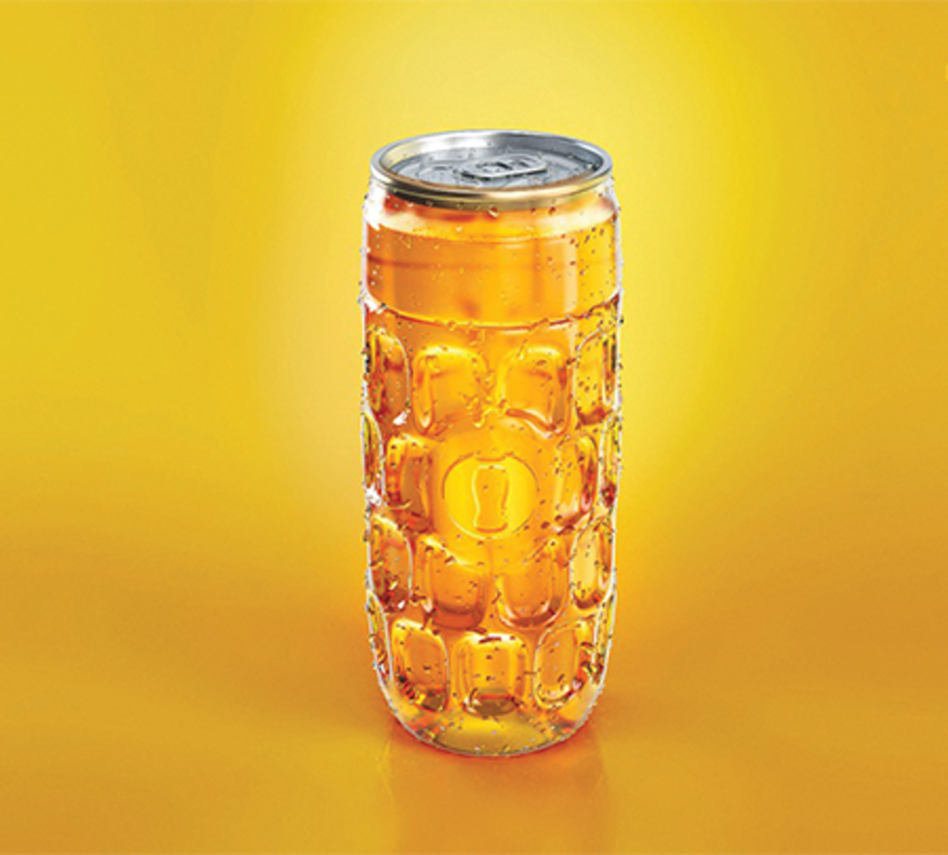 Plastic cans from Invento can be used for cold-fill beverages and carbonated sodas.
