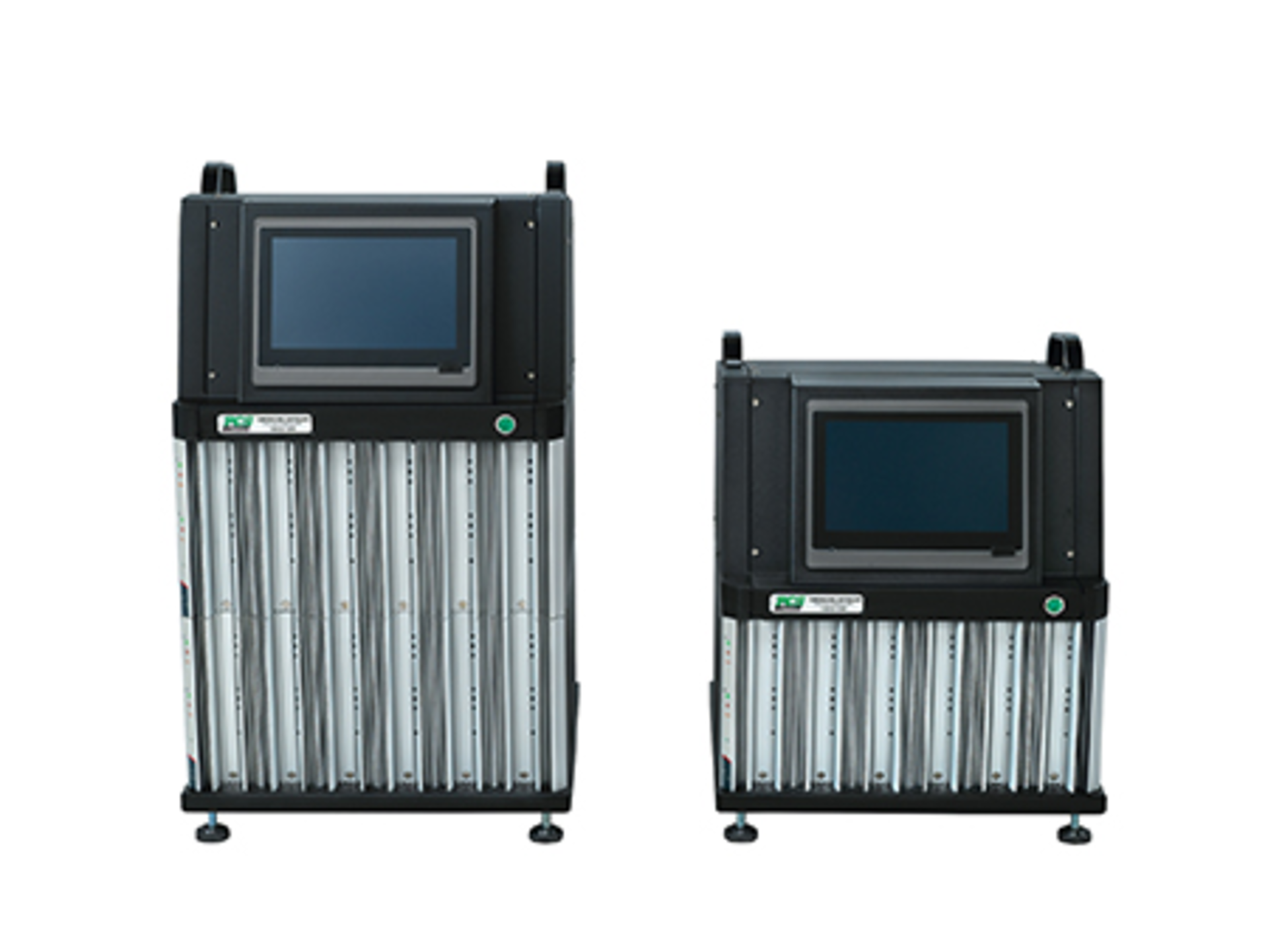 The Onyx TC2400, left, and TC1200 systems