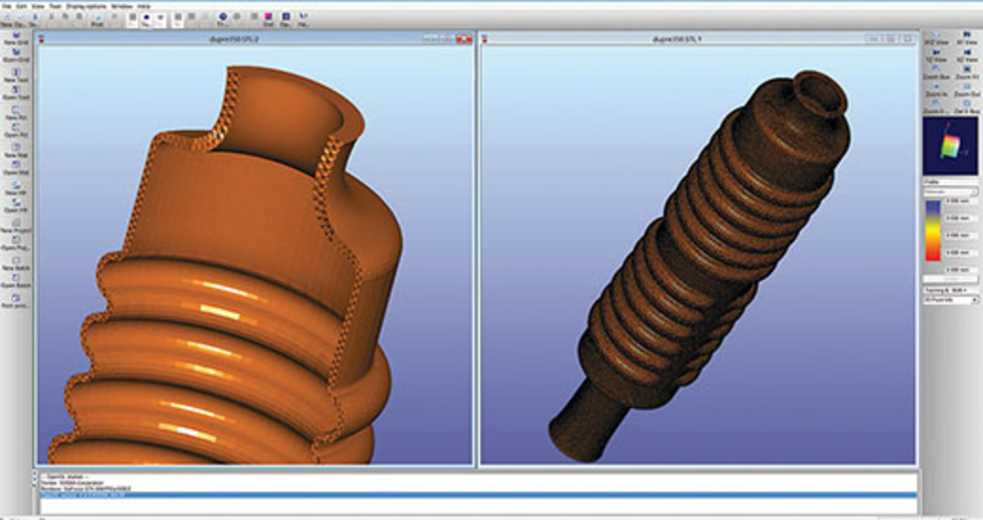 A screen shot from B-SIM Version 2.6
