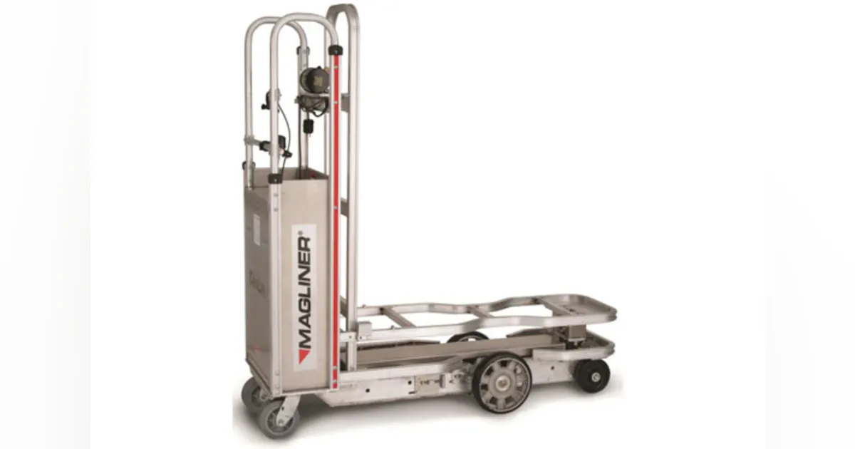 Magline's CooLift cart now built for inclines | Plastics Machinery ...