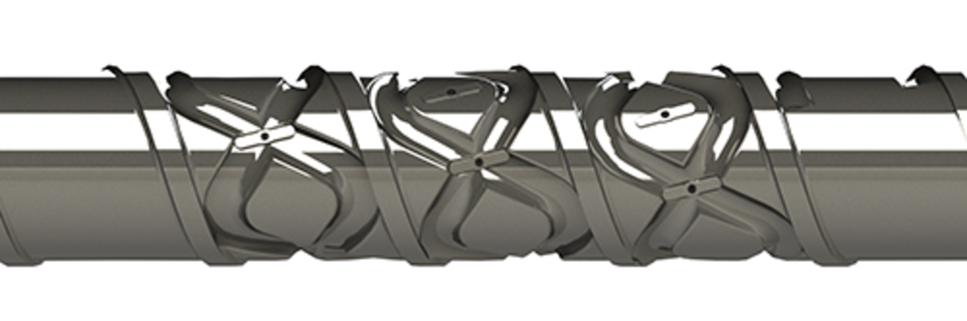 Dray&acirc;&euro;&trade;s all-purpose screw (APS) uses specially designed dams to modify the flow of material around the screw.The dam is suited to processing scrap for pelletizing or compounding.