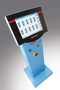 The One Wire 6 drives overall management of Moretto's conveying systems. The One Wire 6 drives overall management of Moretto's conveying systems.