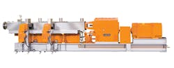 Leistritz's High Speed, Energy Input twin-screw extruders are capable of compounding, reactive extrusion, devolatilization and foaming and direct extrusion. Leistritz's High Speed, Energy Input twin-screw extruders are capable of compounding, reactive extrusion, devolatilization and foaming and direct extrusion.