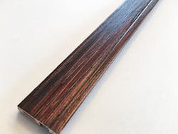 Formtech's PVC-based WPC products, with proper material formulations and tooling, can be stained for enhanced aesthetics. Formtech's PVC-based WPC products, with proper material formulations and tooling, can be stained for enhanced aesthetics.