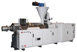 Milacron's TC-86 extruder Milacron's TC-86 extruder
