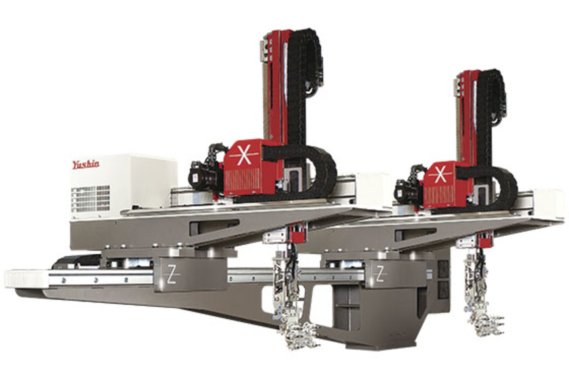Yushin introduces its doublewing robot Plastics Machinery