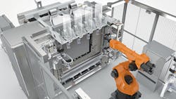 The Infinite-Build 3D fused deposition modeling printer The Infinite-Build 3D fused deposition modeling printer