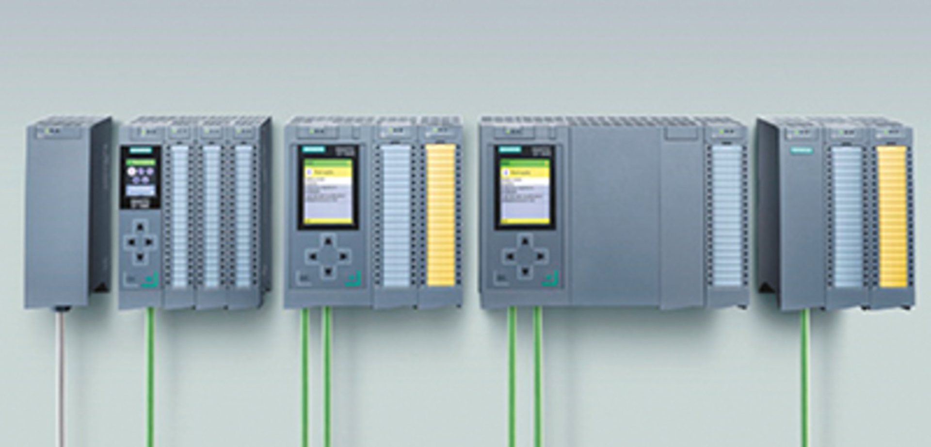 The Simatic S7-1500 line combines automation tasks with drive-related tasks into a single device.