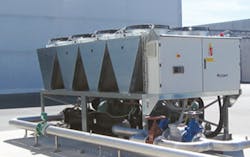 Frigel's 3HL air-cooled central chiller Frigel's 3HL air-cooled central chiller