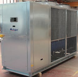 Frigel's 3HMÂ air-cooled central chiller Frigel's 3HMÂ air-cooled central chiller