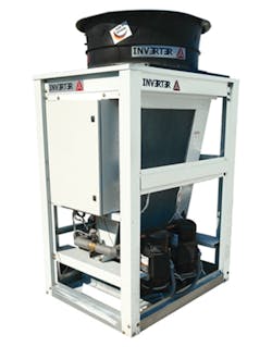 EcoChillers' Inverter air-cooled central chiller EcoChillers' Inverter air-cooled central chiller