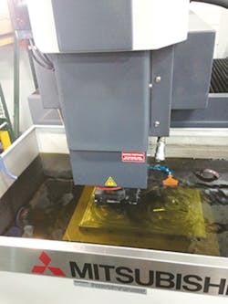 A Mitsubishi EDM A Mitsubishi EDM