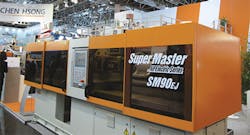 Chen Hsong's SuperMaster EJ all-electric injection molding machine Chen Hsong's SuperMaster EJ all-electric injection molding machine