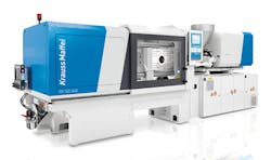 KraussMaffei’s PX series all-electric injection molding machine KraussMaffei’s PX series all-electric injection molding machine