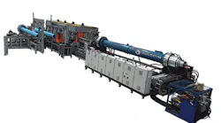 Molecor's M-OR-P 5012 produces molecularly oriented PVC pipe.