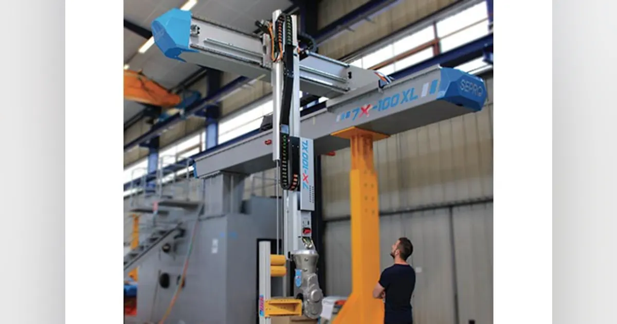 Sepro robot provides precision | Plastics Machinery Manufacturing