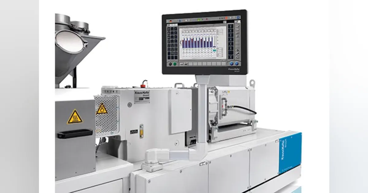 Controller enhanced for compounding extruder lines | Plastics Machinery ...