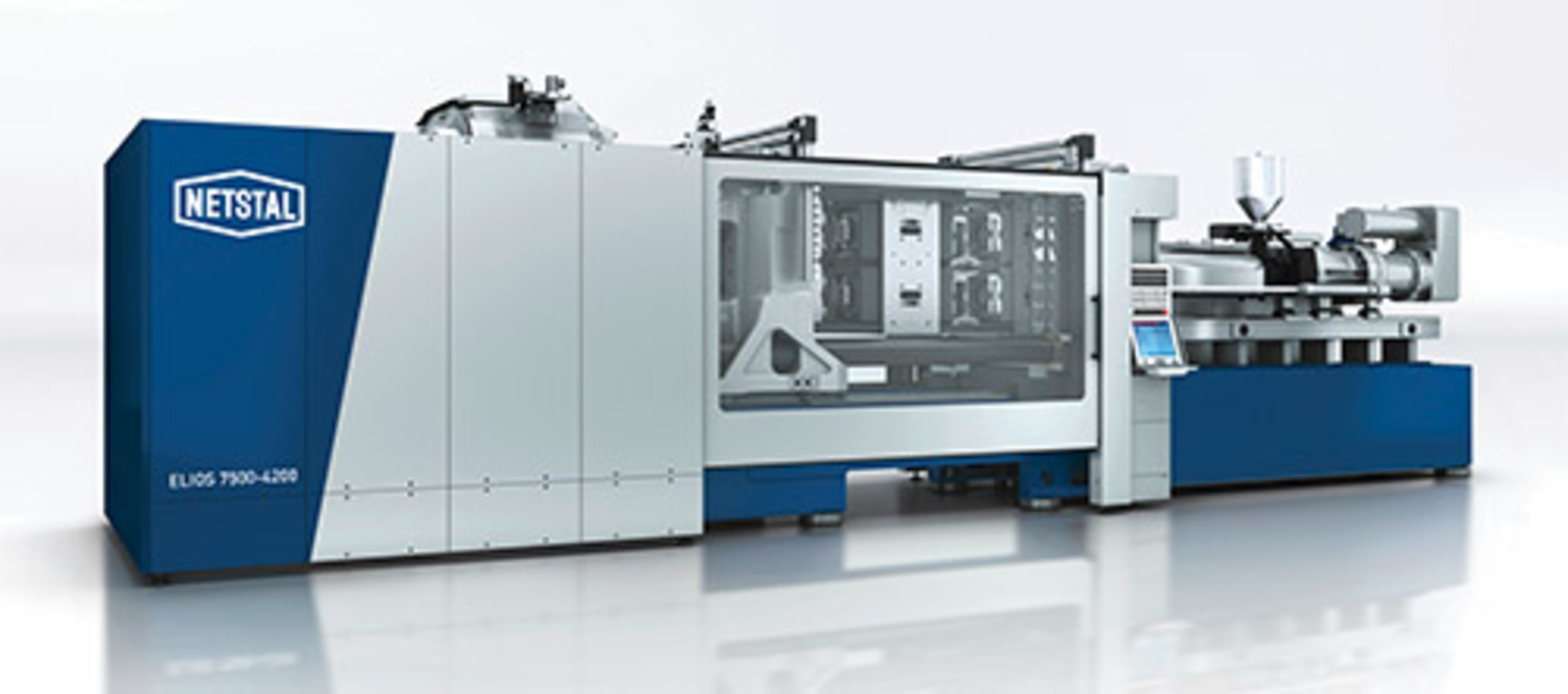 An Elios 7500-4200 with 825 tons of clamping force was unveiled at K.&Acirc;