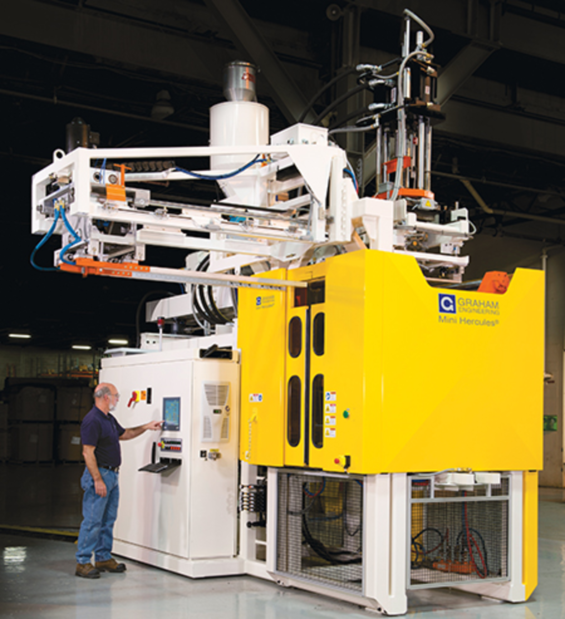 Graham Engineering Corp.&acirc;&euro;&trade;s XBM Navigator control system allows an activated E-stop to open all safety relays and cease all machine functions.