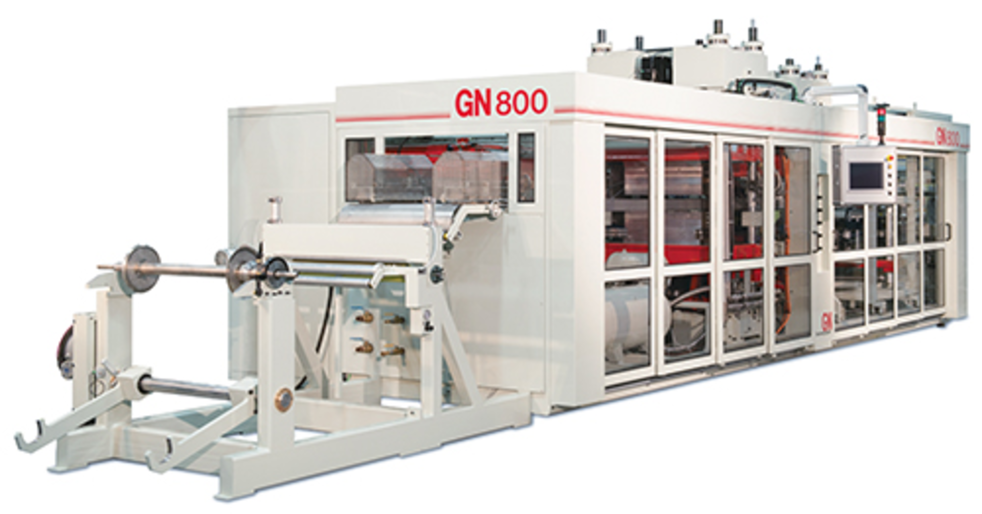 GN's high-speed GN800 form-cut-stack machine