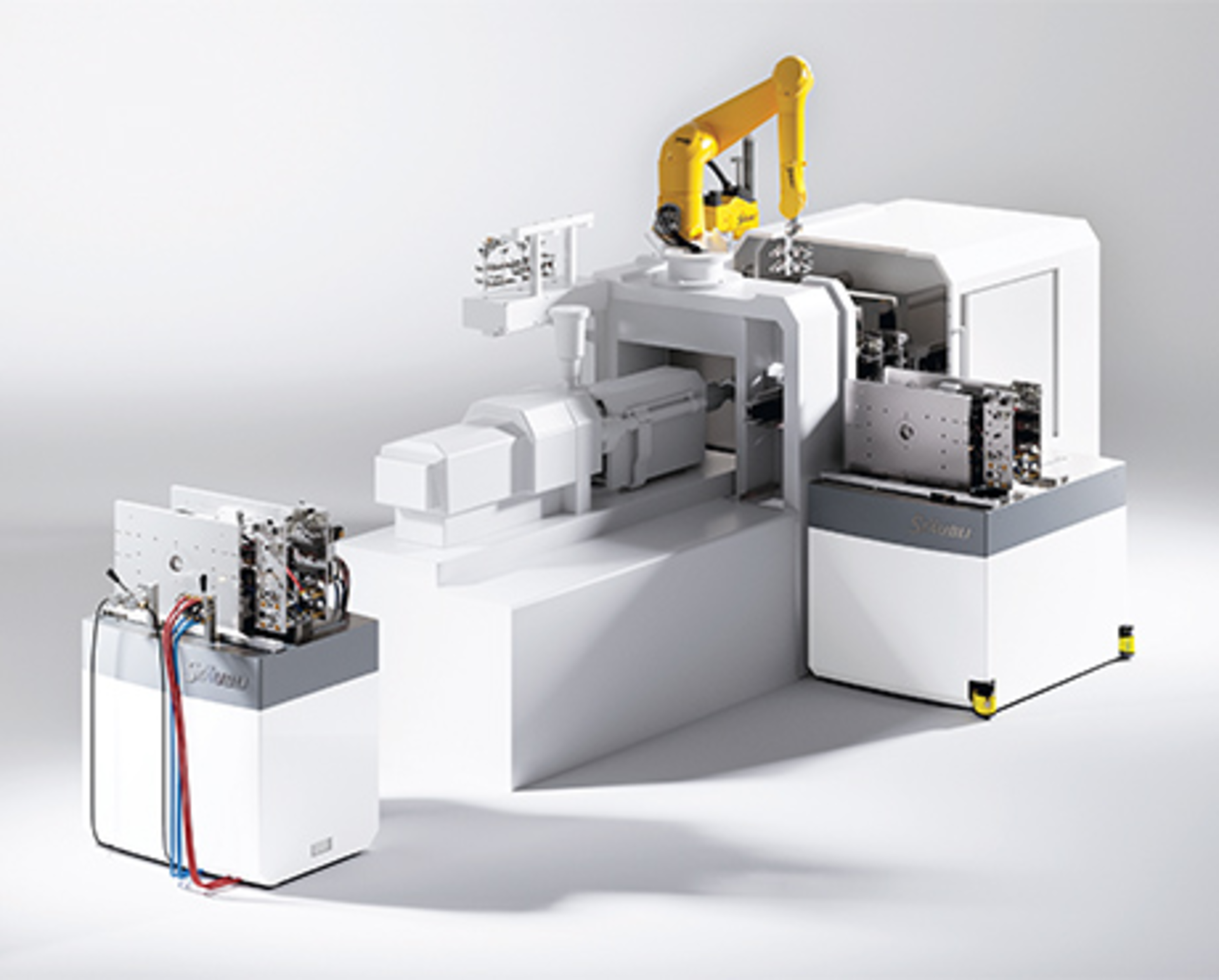 St&Atilde;&curren;ubli's QMC system removes a mold from the injection press and replaces it with a production-ready, preheated tool.