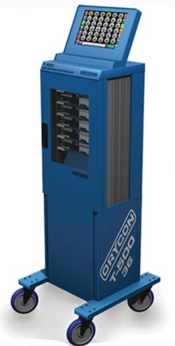 Orycon's new T-500 touch-screen hot-runner temperature controller is ideal for clean rooms. Orycon's new T-500 touch-screen hot-runner temperature controller is ideal for clean rooms.