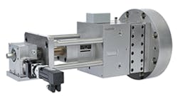 Nordson's new PolyStream valve assembly provides closed-loop control in extrusion coating and laminating applications. Nordson's new PolyStream valve assembly provides closed-loop control in extrusion coating and laminating applications.