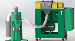 Bay Plastics Machinery's new vacuum-assisted pelletizer