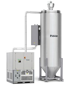 Una-Dyn's GenesysR drying system uses 'reactor drying technology,' which yields energy savings of about 60 percent compared to a conventional drying system./Universal Dynamics Inc. Una-Dyn's GenesysR drying system uses 'reactor drying technology,' which yields energy savings of about 60 percent compared to a conventional drying system./Universal Dynamics Inc.