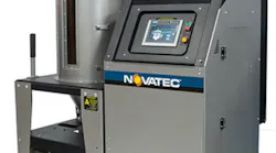 Novatec's NovaWheel Plus desiccant wheel dryers come with upgraded controls, including an energy-saving Overdry Protection feature./Novatec Inc.