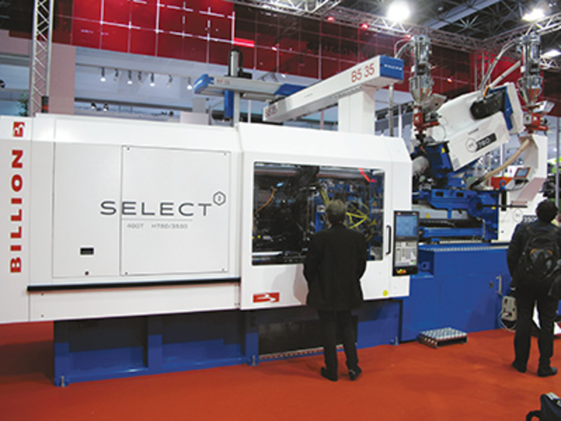 Billion's Select 2, its new generation of all-electric toggle machines./PMM