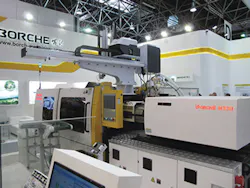 Borche's BME150-ML, its first all-electric co-injection machine/PMM.