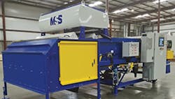 The L-VIS flake sorter from MSS recently was upgraded with a high-resolution color camera system./MSS Inc. The L-VIS flake sorter from MSS recently was upgraded with a high-resolution color camera system./MSS Inc.