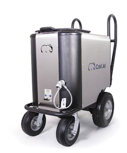 The Aero 40FP uses 3mm dry ice pellets for cleaning. The Aero 40FP uses 3mm dry ice pellets for cleaning.