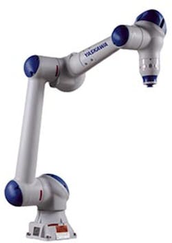 Yaskawa Motoman's six-axis HC10 robot Yaskawa Motoman's six-axis HC10 robot