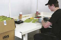 IMS touts its Res-Q Station as a 'mobile tool crib' that brings the toolroom to the mold. IMS touts its Res-Q Station as a 'mobile tool crib' that brings the toolroom to the mold.