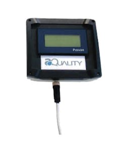 Piovan's in-line Aquality moisture meter has been upgraded. Piovan's in-line Aquality moisture meter has been upgraded.