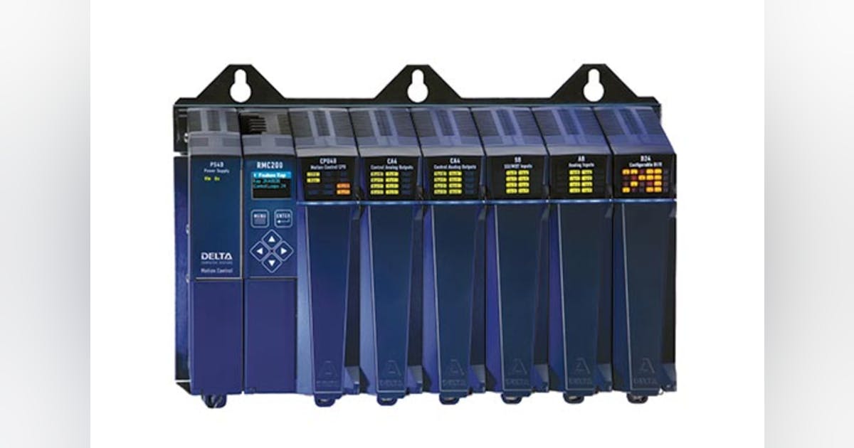 Delta Computer debuts RMC controller | Plastics Machinery & Manufacturing