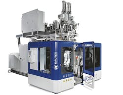 Kautex's new KSB10 suction blow molding unit Kautex's new KSB10 suction blow molding unit