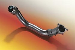 Replace Machinery and materials advances are allowing for the production of complex ducts for turbo engines.. Replace Machinery and materials advances are allowing for the production of complex ducts for turbo engines..