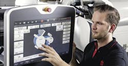 Windmöller & Hölscher’s Filmex II cast film line gets a leg up from the company’s new Film Performance Monitor. Windmöller & Hölscher’s Filmex II cast film line gets a leg up from the company’s new Film Performance Monitor.