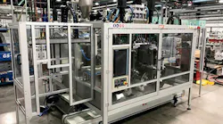 An ME-L5/D all-electric blow molding machine from Magic.