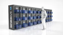 Stratasys' Continuous Build 3D Demonstrator is scalable, so new cells can be added as needed.