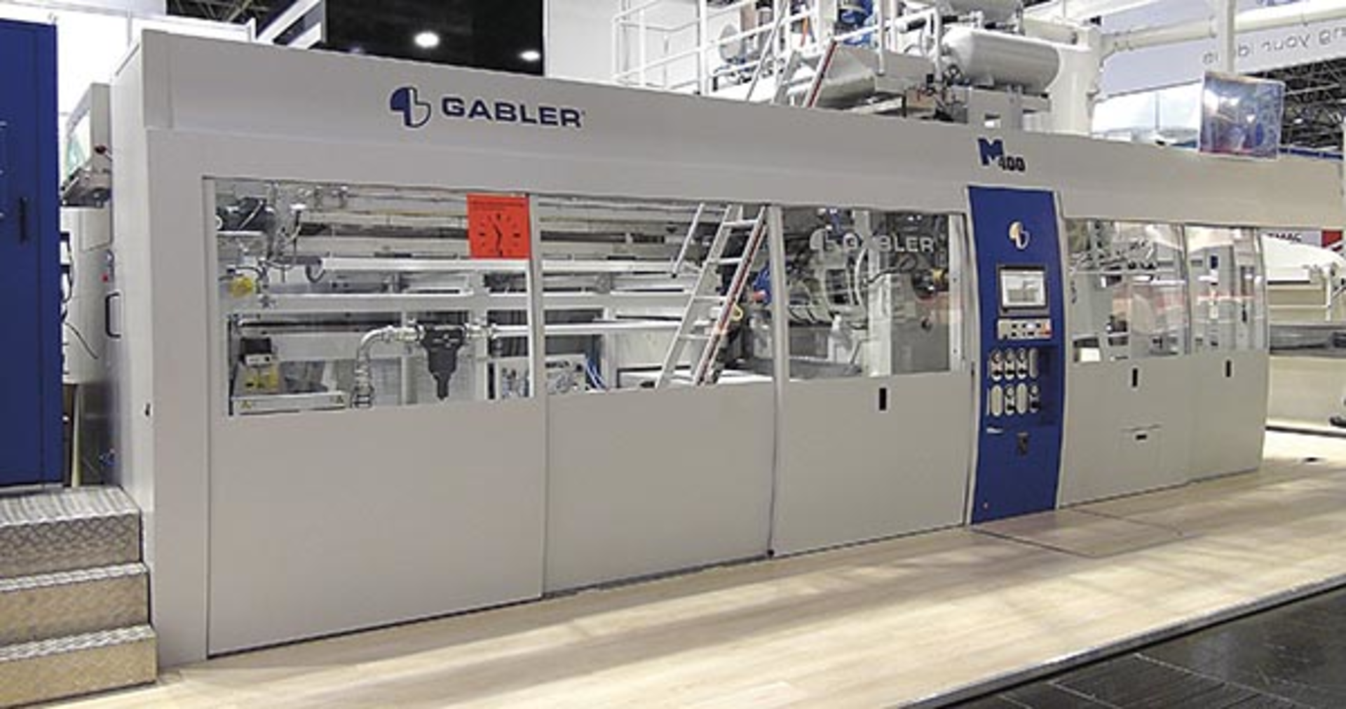 Gabler says its M100 tilt-bed thermoformer offers a 50 percent upgrade in output versus prior platforms.