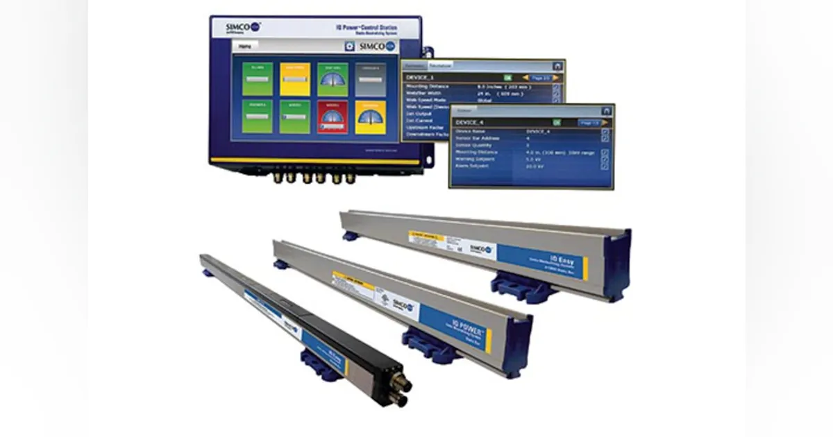 Simco-Ion's static neutralizer gains upgraded control system | Plastics ...