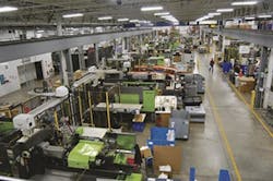 At Thogus, several cells utilize Engel injection molding machines. At Thogus, several cells utilize Engel injection molding machines.