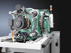 New Arburg Allrounder machines are equipped with efficiency class IE3 electric motors and drives. The liquid-cooled servo motors feed surplus energy back into the grid. New Arburg Allrounder machines are equipped with efficiency class IE3 electric motors and drives. The liquid-cooled servo motors feed surplus energy back into the grid.